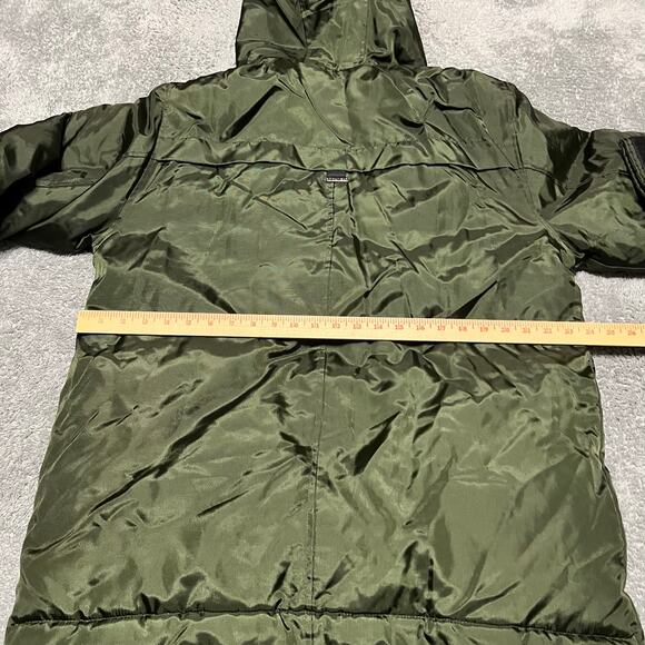 Rocawear Puffer Jacket Mens Large Winter Green Chore Hooded Winter Coat - Picture 5 of 10